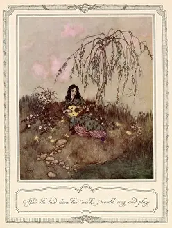 Mandolin: Beauty and the Beast - Edmund Dulac