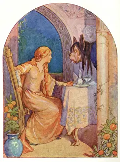 Jul16: Beauty and The Beast by Margaret Tarrant