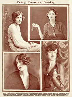 Socialite: Beauty, brains and breeding 1919