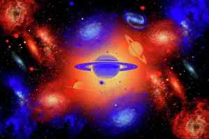 Saturn: The beauty of the creation of the universe