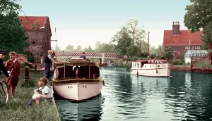 Beccles: Beccles, the River c1960