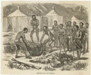 Bechuana: BECHUANA FUNERAL