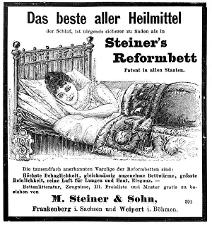 Steiner: Bed advert