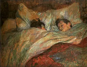 Regard: In Bed, by Toulouse-Lautrec