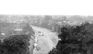 Bedale: Bedale, from the tower of St Gregory's Church 1896