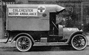 Ignition: A Bedford-Buick ambulance