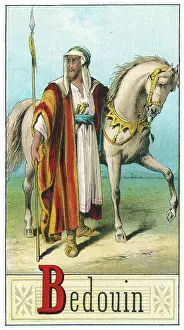Daggers: Bedouin Arab with horse