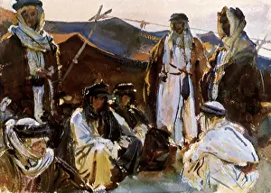Bedouins: Bedouin Camp, by Singer Sargent