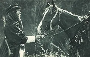 Tack: A Bedouin Guard with his trusty steed