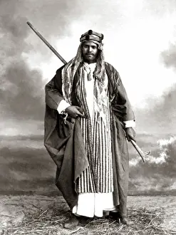 Bedouin: Bedouin man, Egypt, circa 1880s