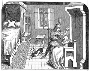 Cushions: BEDROOM/12TH CENTURY