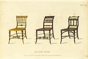 Rosewood: Bedroom chairs, 1814