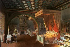 Bordeaux: Bedroom at Chateau