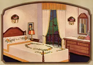 Bedspread: Bedroom Interior