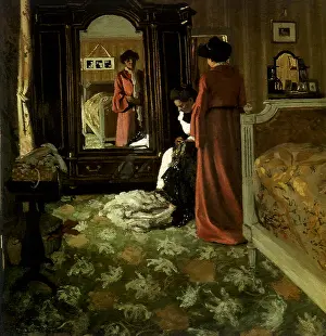 Wardrobe: Bedroom with Two Women