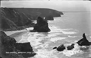 Formations: Bedruthan Steps, Cornwall