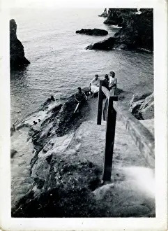 Porth: Bedruthan Steps, Trenance, Cornwall