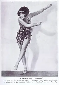 Bee Jackson doing her Charleston dance in Playtime
