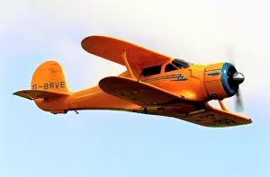 Staggerwing: Beech 17 Staggerwing G-BRVE