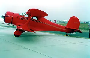 Staggerwing: Beech D17S Staggerwing N75544