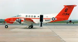 Formerly: Beech TC-12B Huron 161194