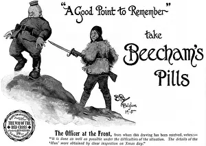 Bairnsfather: Beechams advertisement by Bruce Bairnsfather