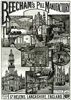 Beecham: Beecham's Pill Manufactory 1893