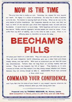 Beecham: Beechams Pills advertisement