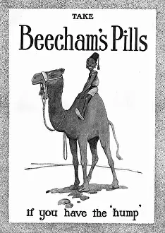 Beechams: Beecham's Pills advertisement by Bruce Bairnsfather