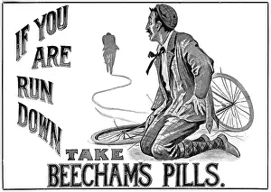 Vogue: BEECHAMS PILLS CYCLE AD