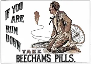 Vogue: BEECHAMS PILLS CYCLE AD