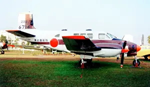 Kagoshima: Beechcraft B-65 Queen Air 6714