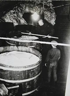Vats: Beer of Franciscan monastery