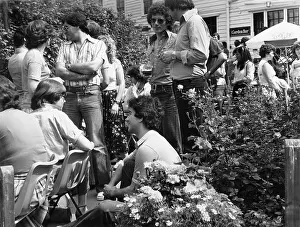 Hampstead: BEER GARDEN 1970S