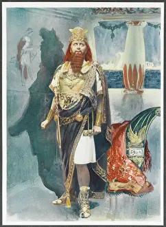 Draper: BEERBOHM TREE/HEROD 1903