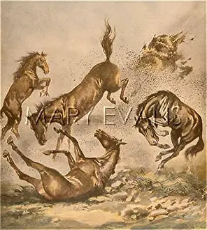 Frantic: BEES ATTACK HORSES 1931