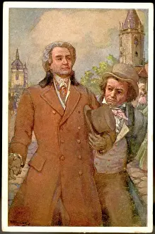 Teplitz: BEETHOVEN AND GOETHE