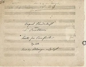 Sonata: Beethoven, Ludwig, van