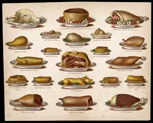 Beeton: Beeton Meat Dishes, 1865