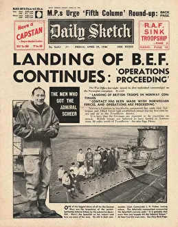 BEF continue landings in Norway