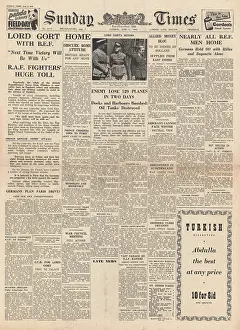 Gort: BEF evacuate Dunkirk