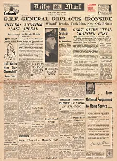Ironside: BEF General Ironside Replaced by General Alan Brooke