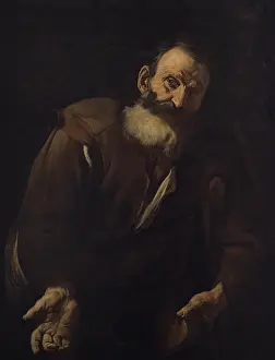 Poorness: A beggar by Giacomo Francesco Cipper, Il Todeschini