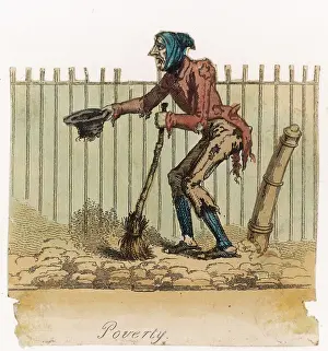 Sweeps: BEGGAR HOLDS OUT HIS HAT
