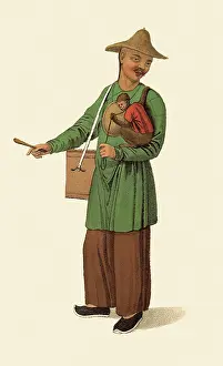 Gong: Beggar with a Monkey