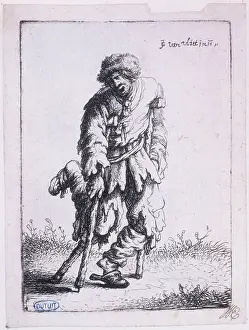 1610: Beggar with a wooden leg