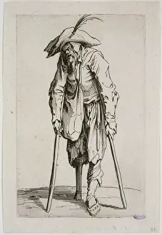 Crippled: The Beggars, one has a wooden leg