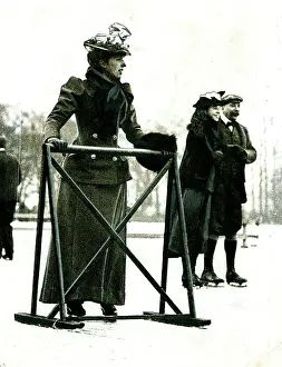 Beginners: Beginner's aid to skating, Wimbledon, London