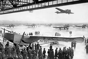 Maneuvering: Beginning of the summer flight schedule, 1927