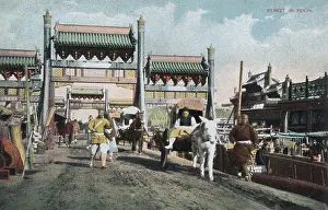 Denoted: Beijing, China - street scene